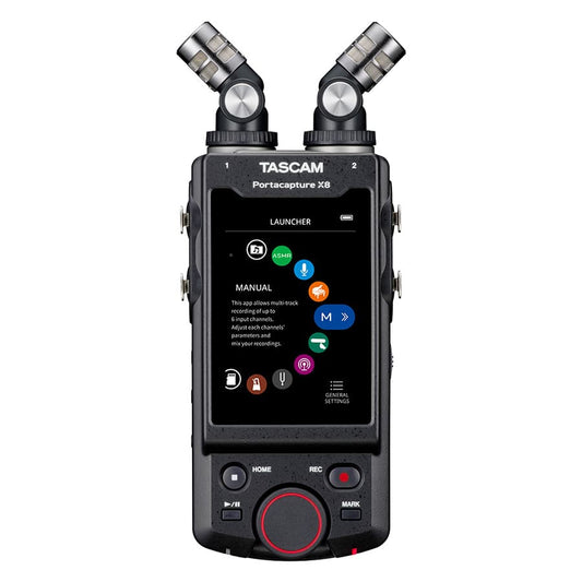 Tascam 6-Input / 6-Track Handheld Adaptive Multitrack Recorder