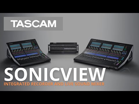 Tascam 16-Channel Digital Mixing Console and Multitrack Recorder 