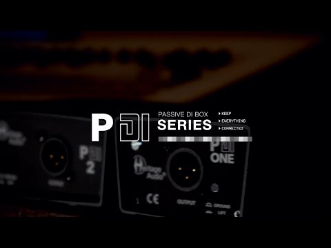 Heritage Audio P Di One Passive 1-channel Vintage-style Direct Box with Ground Lift, -15dB Pad, and Thru Output