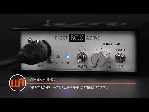 Warm Audio Direct Box Passive DI Box For Electric Instruments