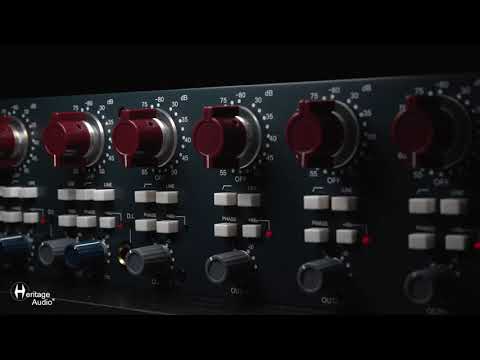 Heritage Audio SUPER-8 8-channel Microphone Preamplifier With 24-bit / 192kHz D/A