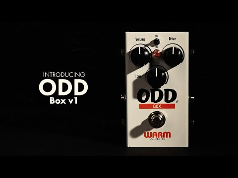 Warm Audio ODD Box V1 Hard-Clipping Overdrive Pedal 