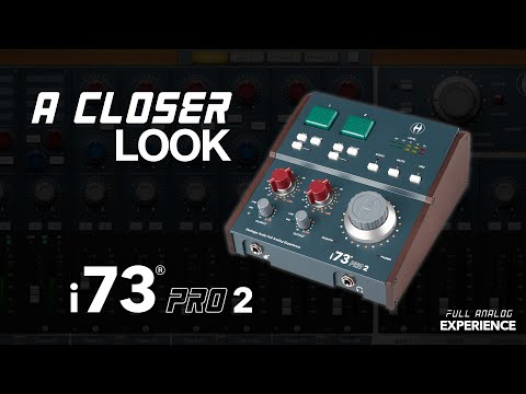 Heritage Audio I73PRO-2 2-In/4-Out USB-C Audio Interface with 2 Vintage-Style Preamps 