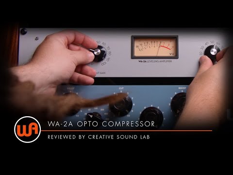 Warm Audio 1-channel Tube Optical Compressor with All-discrete Signal Path, Custom Optical Photocell, and Cinema 