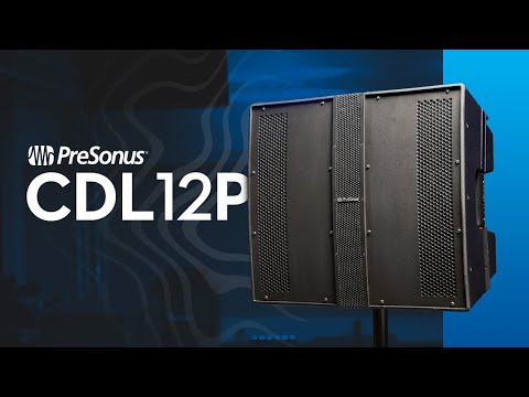 PreSonus Two-Way 12" 1000W Powered Constant Directivity Sound Reinforcement Loudspeaker 