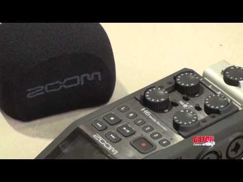 Gator GU-ZOOMH6-WP Titan Series Recording Case 