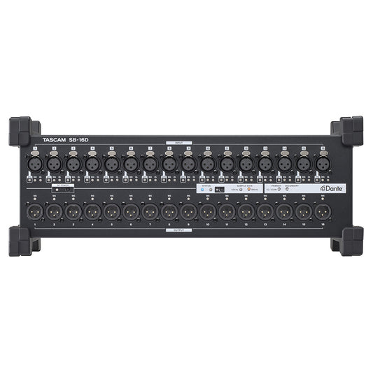 Tascam 16x16 Dante Stage Box and Audio Interface