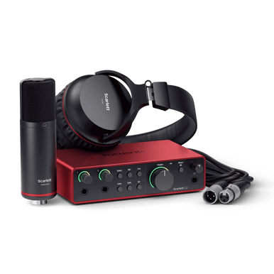 Focusrite Scarlett 2i2 Studio 4th Gen (Cubase LE Included)