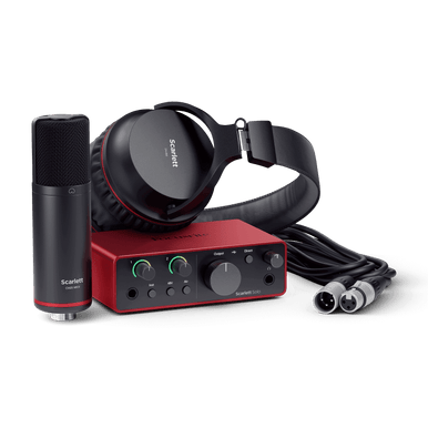 Focusrite Scarlett Solo Studio 4th Gen (Cubase LE Included)