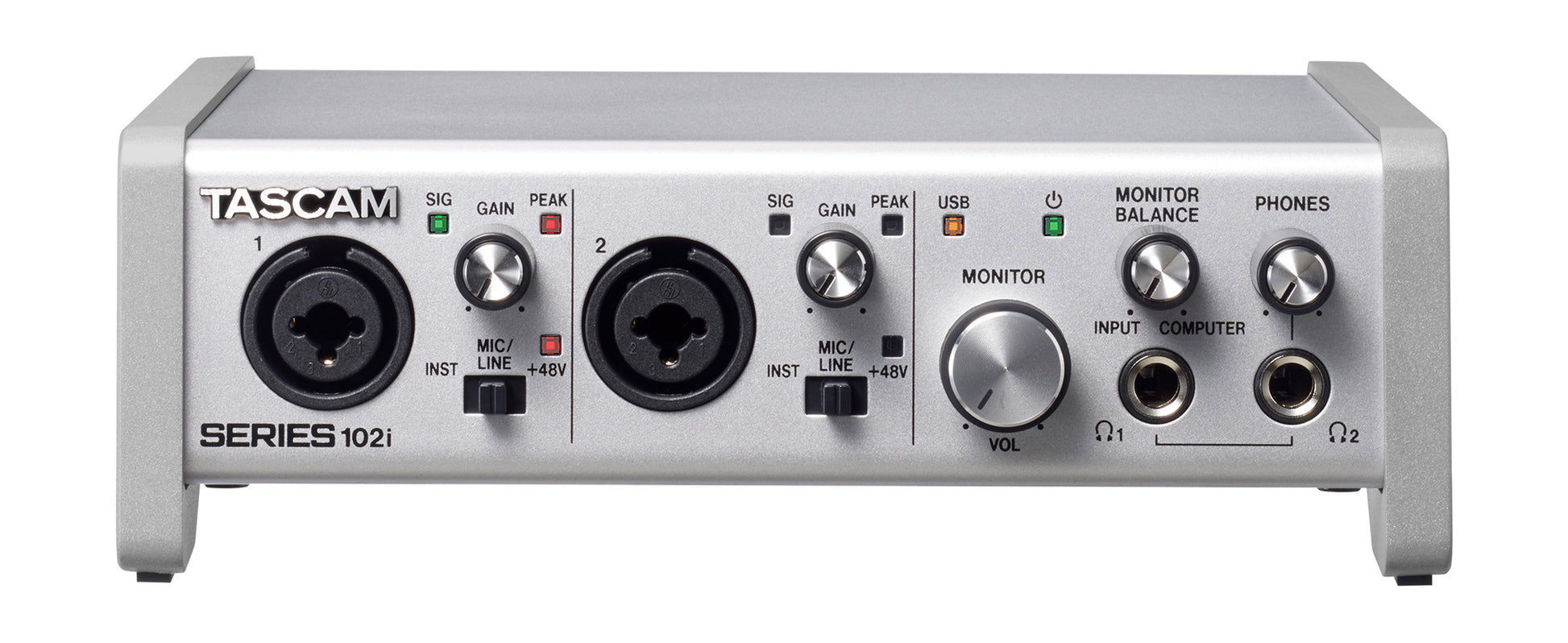 Tascam 10 In 2 Out USB Audio / MIDI Interface 
