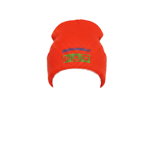 Rectangle Triangle PHL Cuffed Toque hat featuring a cozy knit design and a folded cuff, perfect for cold weather.