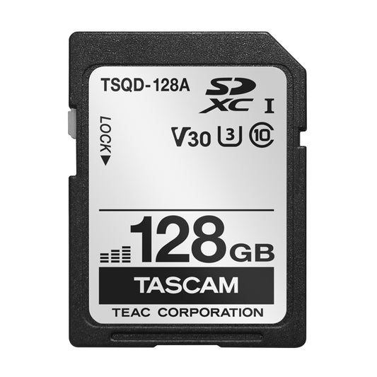 Tascam TSQD Series SonicView 128GB SD Card