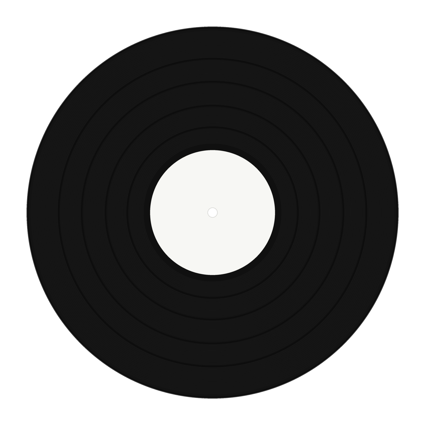 White-label generic image for Rectangle Triangle's I Can't Do It Alone album, featuring a minimalistic white label design.